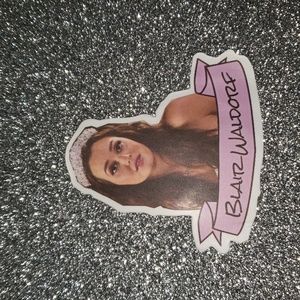 GOSSIP GIRL waterproof sticker TV Show Queen